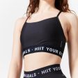 Women s Sports Bra with Thin Cross-Over Straps Discount