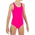 Girl s One-piece Swimsuit - Vega 100 Pink Online Hot Sale