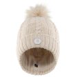 Adult Ski Hat Fur Cable Knit For Discount