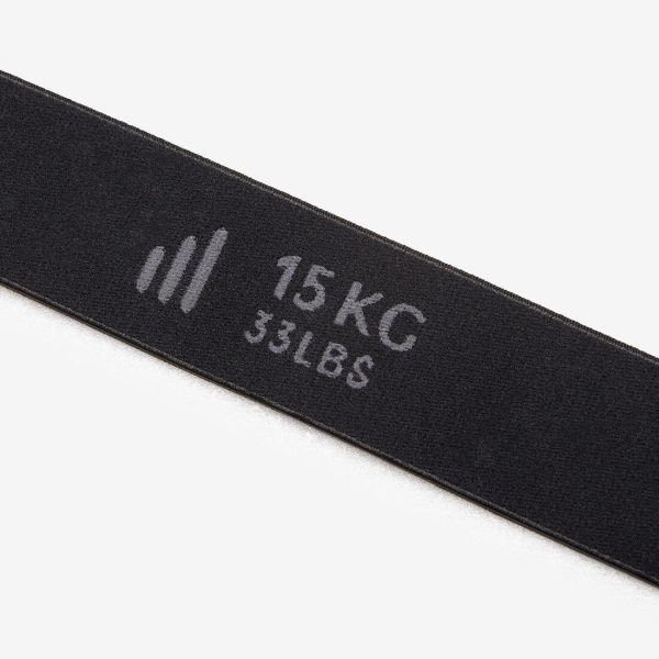 Nyamba Fabric Fitness Resistance Band - 15kg - Black Online Sale