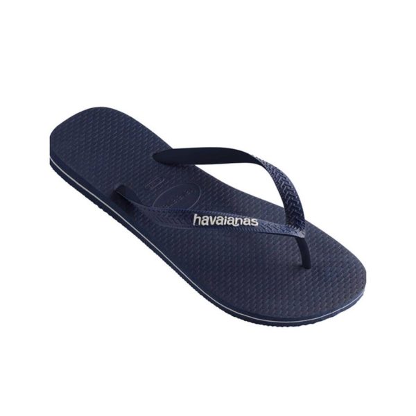 Havaianas Kids Rubber Logo - Blue Blue White Fashion