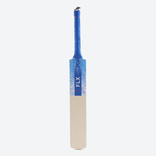 FLX T500 Light Adult Tennis Ball Cricket Bat - Blue Sale