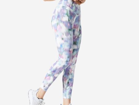 Women s Fitness Cardio Leggings High-Waisted - Print on Sale