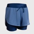 AT 500 Girl s 2-in-1 Running & Athletics Shorts Online now