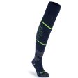 CLR Kid s High Football Socks - Blue Neon Yellow For Sale