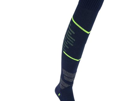 CLR Kid s High Football Socks - Blue Neon Yellow For Sale