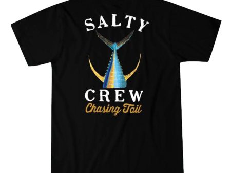 Salty Crew  Tailed  Black T-Shirt Discount