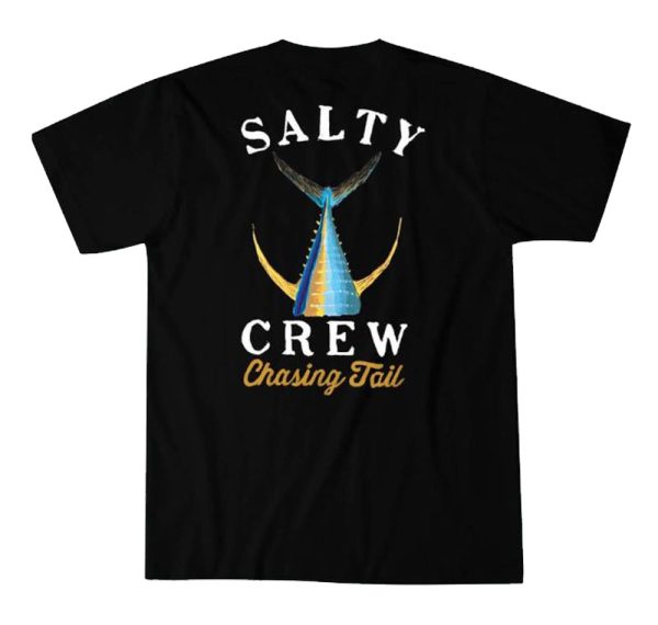 Salty Crew  Tailed  Black T-Shirt Discount