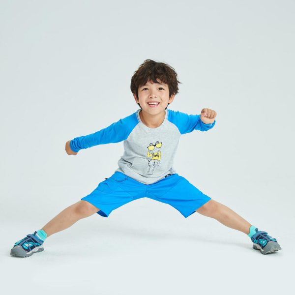 Kid s Hiking T-shirt Anti-UV Age 2-6 - MH150 on Sale