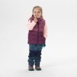 Kid s Hiking Down Jacket Sleeveless Age 2-6 - NH500 Purple on Sale