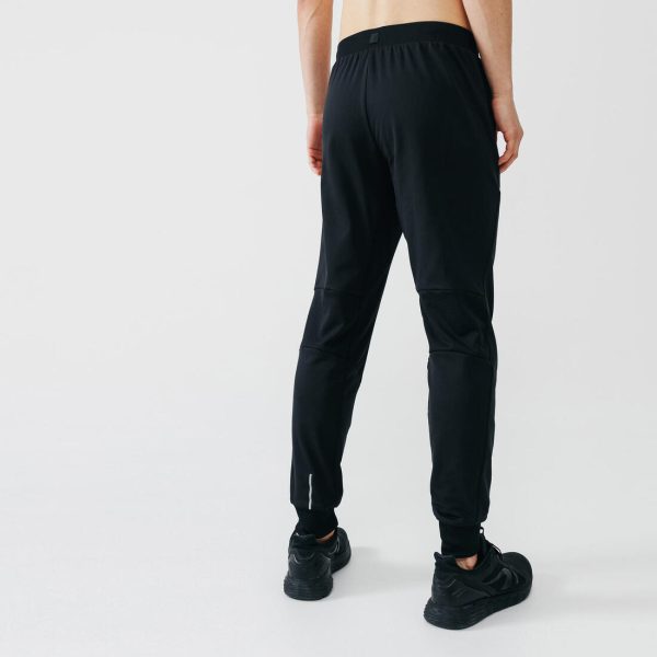 Kalenji Warm+ Men s Running Trousers - Black Online Sale