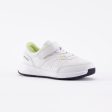 Kid s Tennis Shoes Rip-tab - Essential White Yellow For Cheap