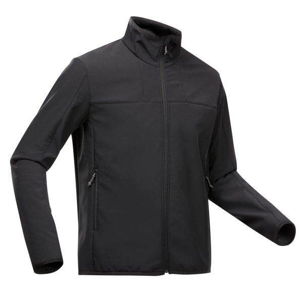 Men’s Windbreaker Jacket Softshell Warm - MT100 Windwarm Supply