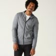 Men s Fitness Zip-Up Hoodie 100 - Grey Hot on Sale