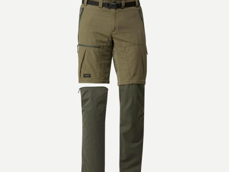 Men s Mountain Trekking Trousers 2in1 Zip - MT500 Fashion