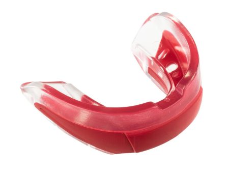 Rugby Mouthguard R500 Size M (Players 1.4 m To 1.7 m) - Red Discount