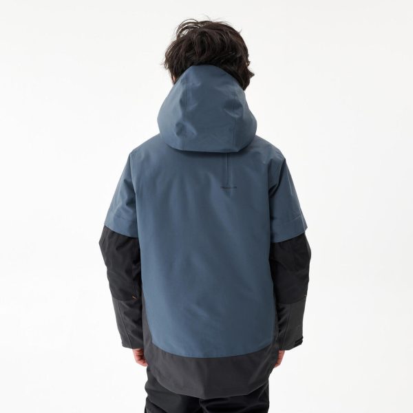 SNB 500 Teen Boy s Snowboard Jacket - Blue Supply