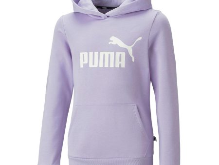 Puma ESS Logo Girl s Hoodie FL G Violet Supply