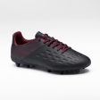 Men s Moulded Dry Pitch Rugby Boots Advance R100 FG - Black Burgundy Online now