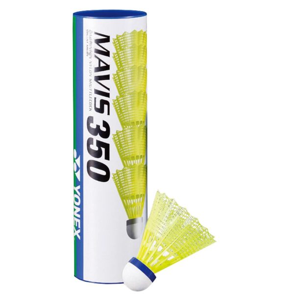 Yonex Mavis 350 Plastic Badminton Shuttlecock Fast 6-pack Sale