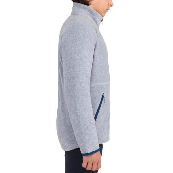 Kid s Fleece Sailing Jacket - 100 Grey Cheap