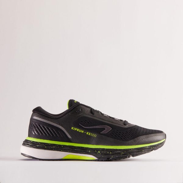 Men s Running Shoes - KS 500 Black yellow on Sale