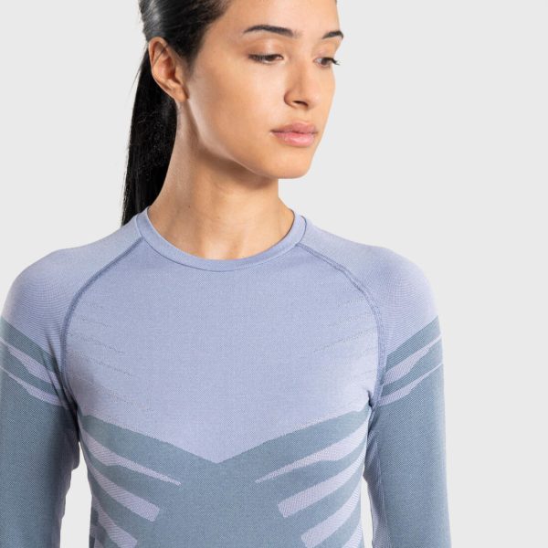 Comfort Women s Trail Running Jersey - Seamless - Long-Sleeved For Cheap