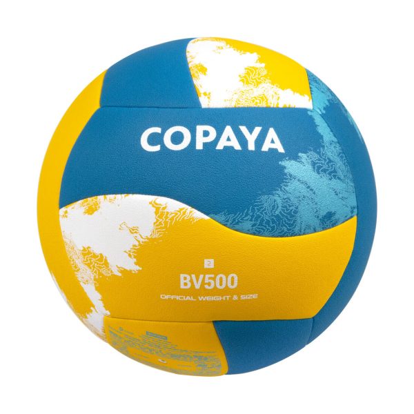 Hybrid Beach Volleyball Size 5 - BV500 Fashion