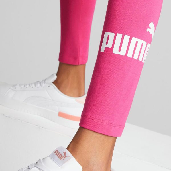 Puma ESS Logo Girl s Leggings G - Pink Online Sale