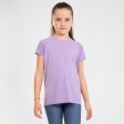 Girl s Running T-shirt Seamless - Kiprun Care Mauve Hot on Sale