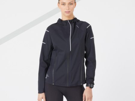 Women s Running Jacket - Weatherproof + Windproof - Black Fashion