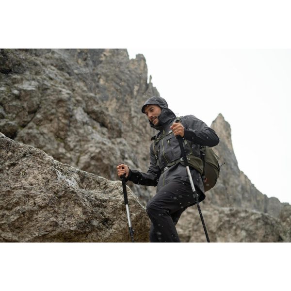 Men s Waterproof Hiking Rain Jacket - MH 900 Online now