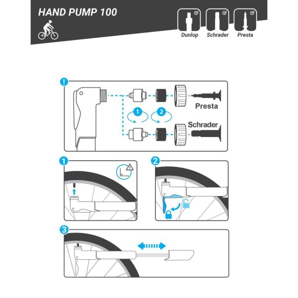 100 Bike Hand Pump (universal) Sale