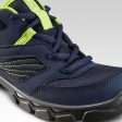 Quechua MH100 Kid s Hiking Shoes - Low - Lace-up - Navy Blue For Discount