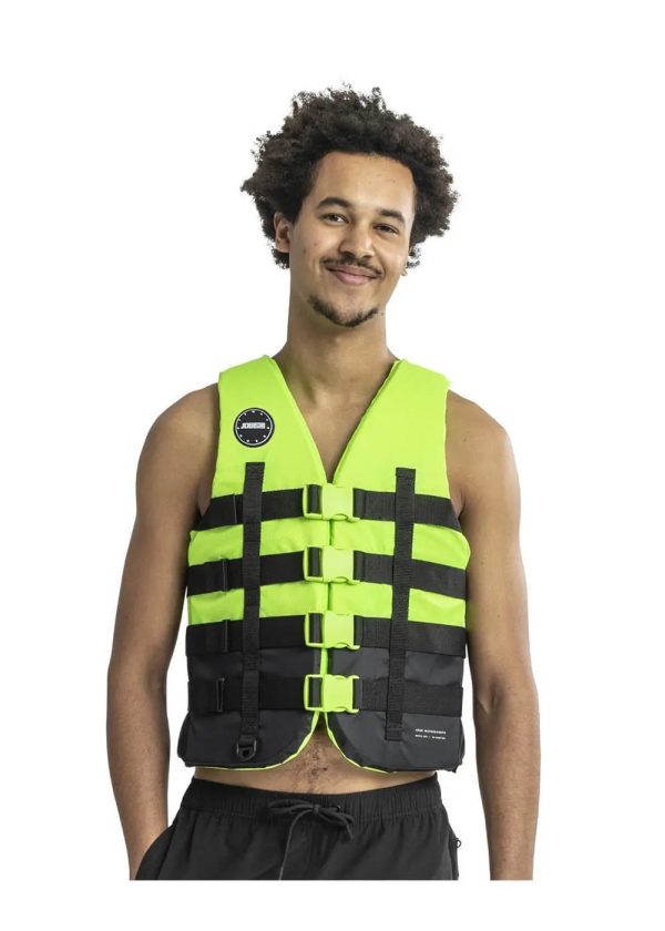 Jobe 4 Buckle Life Vest Lime Cheap