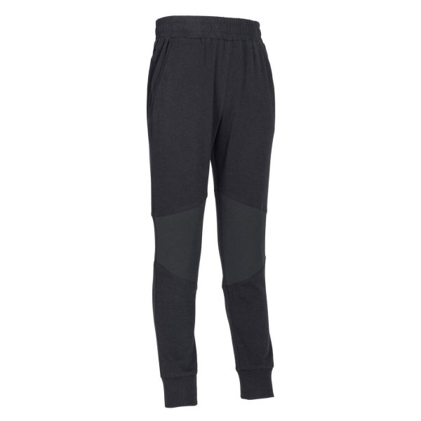 Kids  Loose-Fit Cotton Jogging Bottoms 500 - Black For Cheap