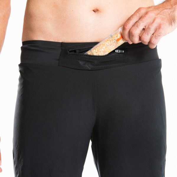 Men’s Lightweight Trail-Running Shorts - Black Fashion