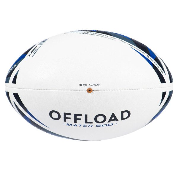 Rugby Ball R500 Match Size 5 - Blue Supply