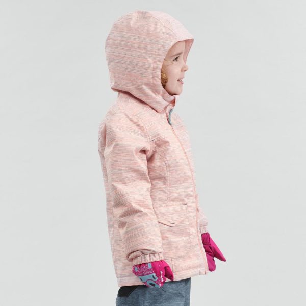 Warm Kid s Jacket Waterproof Ages 2-6 - SH100 Pink on Sale