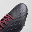 Men s Moulded Dry Pitch Rugby Boots Advance R100 FG - Black Burgundy Online now