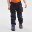 Kid s Softshell Hiking Pants Age 2-6 - MH550 Black For Sale