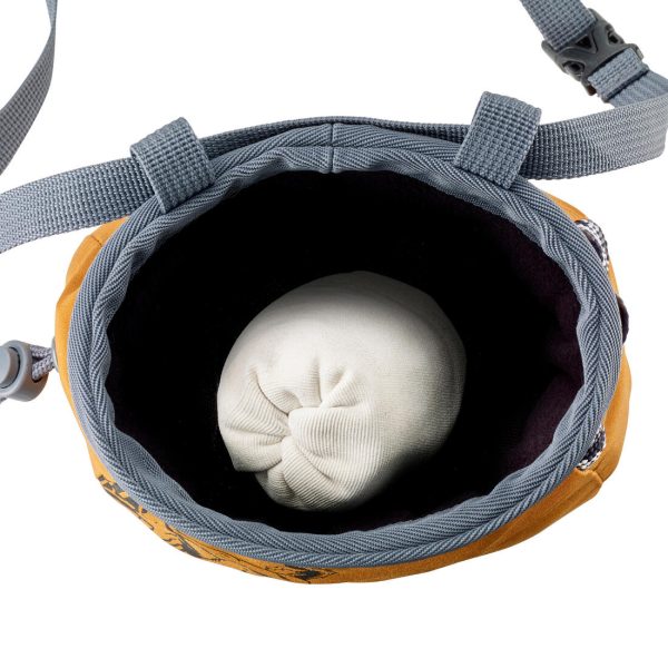 Climbing Chalk Bag Vertika Size L - Ochre Online now