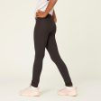 Girls  Breathable Leggings S500 - Black Sale