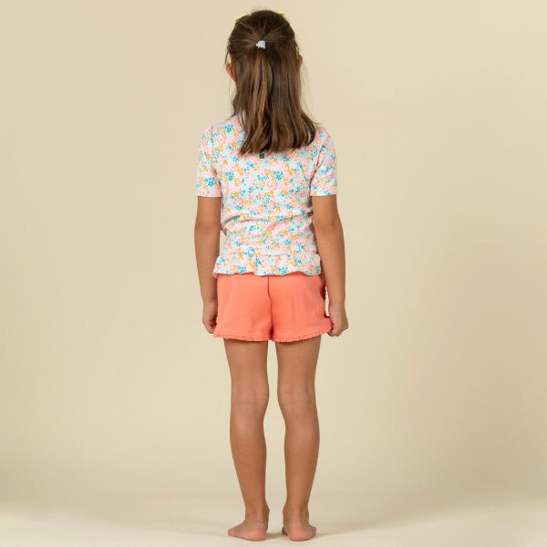 Baby T-shirt Anti-UV Short-sleeved - Flower Print Hot on Sale