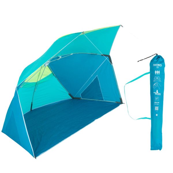 Parasol Beach Shelter UPF 50+ 3 Person - Iwiko For Discount