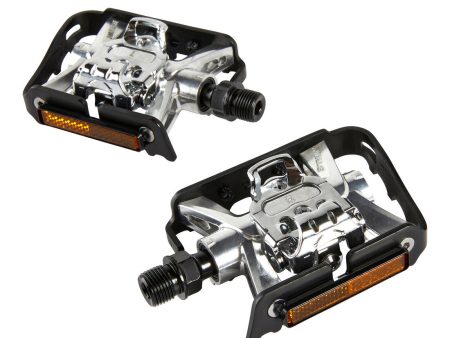 Rockrider 500 Dual Function Shimano Spd Compatible Mountain Bike Pedals Discount