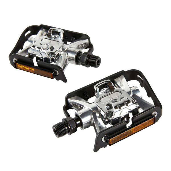 Rockrider 500 Dual Function Shimano Spd Compatible Mountain Bike Pedals Discount