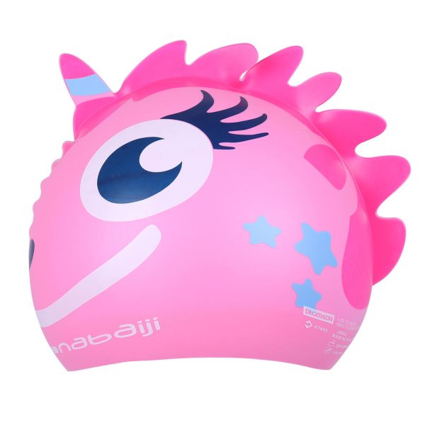 Kid s Swim Cap Silicone Form - Dragon Unicorn Hot on Sale