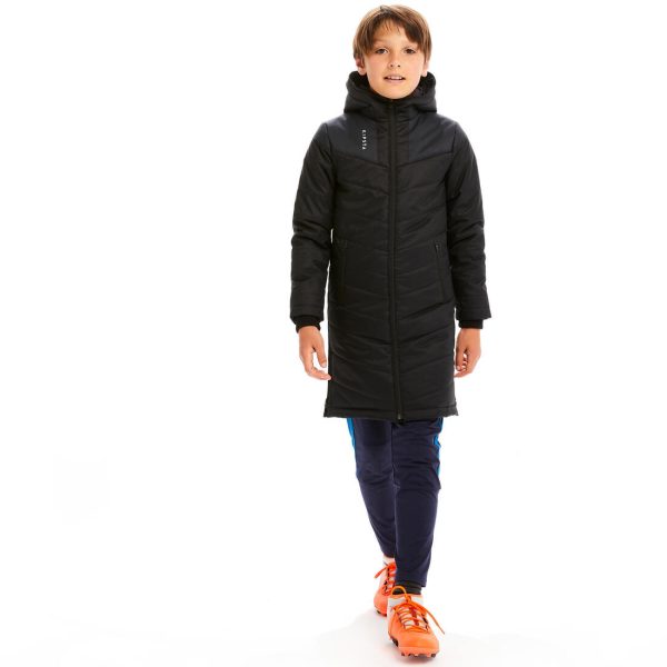 Kids  Football Long Parka TRX - Black Discount