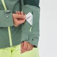 Wedze 500 Sport Women s Ski Jacket - Green Discount